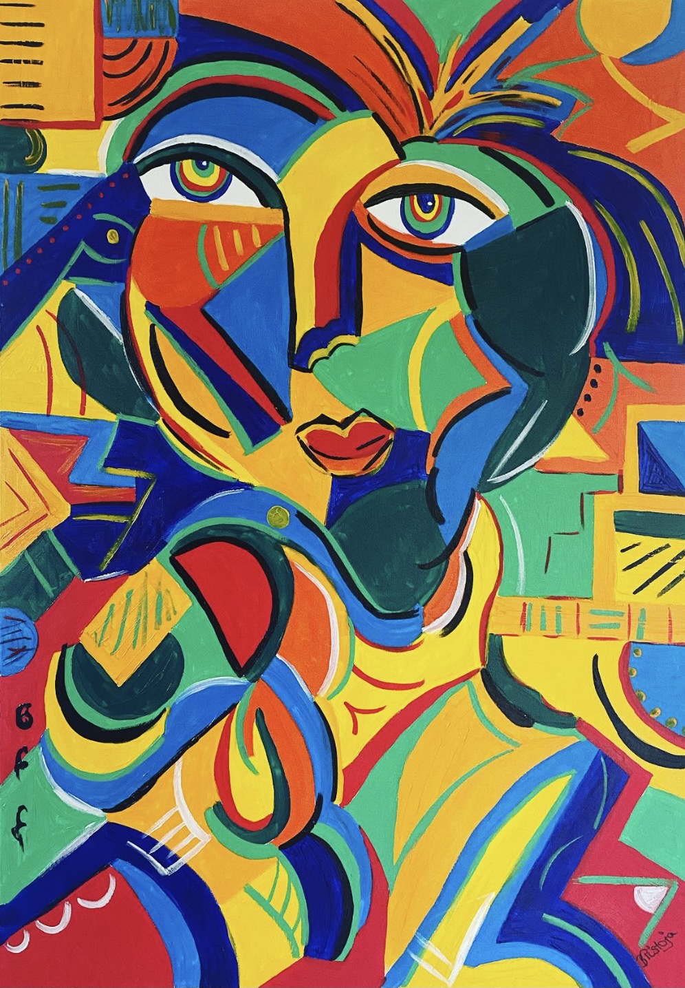 I see you - 70 cm x 100 cm